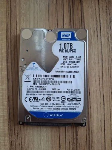 HD 1tb notebook 