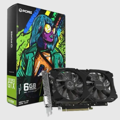 PLACA DE VÍDEO GTX 1660 SUPER PCYES 6GB 192 BITS DUAL FAN