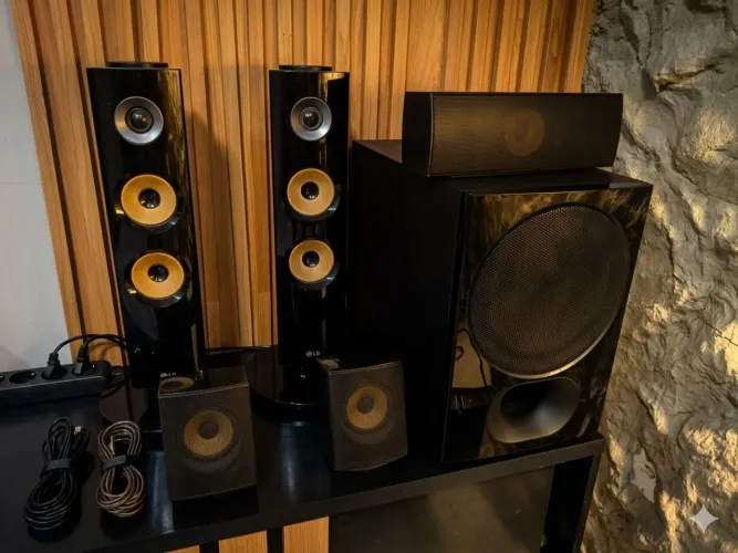 Caixas de home theater LG