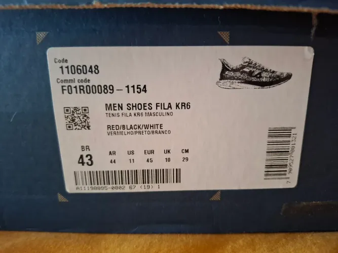Tênis Fila Kr 6