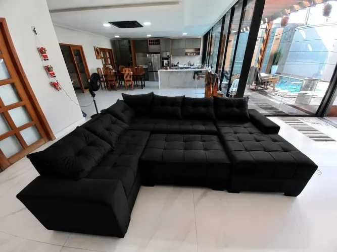 CONJUNTO DE ESTOFADOS ENTREGA GRÁTIS COM GARANTIA 