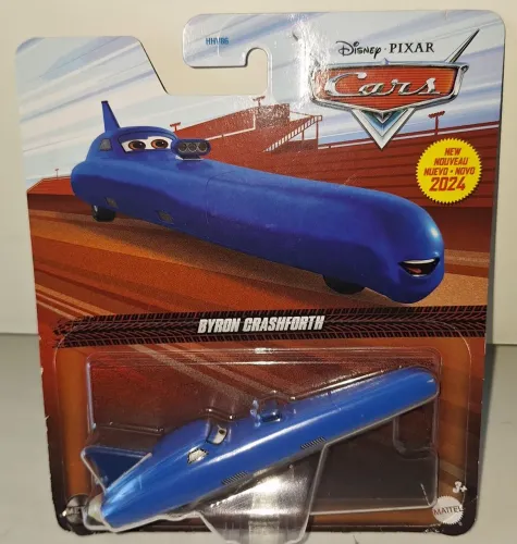 Carrinho BYRON CRASHFORTH da série DISNEY CARS