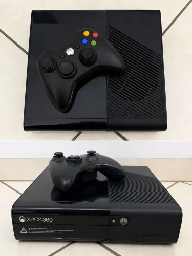 Xbox 360 E Original + Controle Sem Fio - Funcionando Perfeitamente