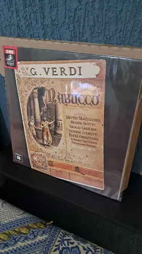 Vinil trifold(3 vinis ) G.Verdi Nabuco...