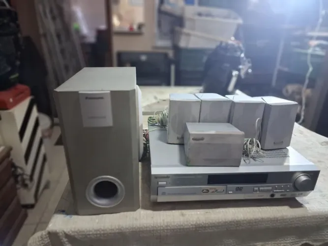 homer theart panasonic. sa ht75 .nao esta ligando