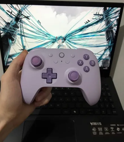 Controle 8BitDo Ultimate 2C Wireless Original - Excelente Estado - 1 Hora de Uso