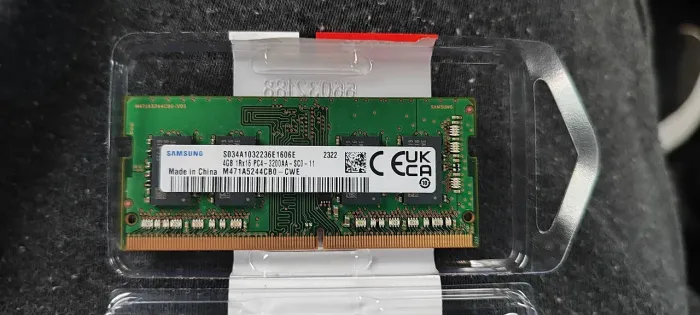 Memória SODDIM DDR4 4 gb 3200 MHz