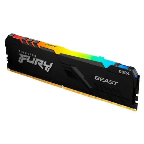 Memória Kingston Fury Beast, RGB, 16GB, 3200MHz, DDR4