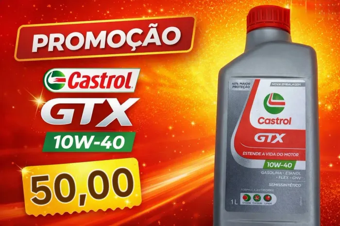 Óleo Castrol 10w40