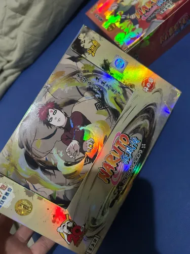 Cards oficiais Naruto Box com 400 cards