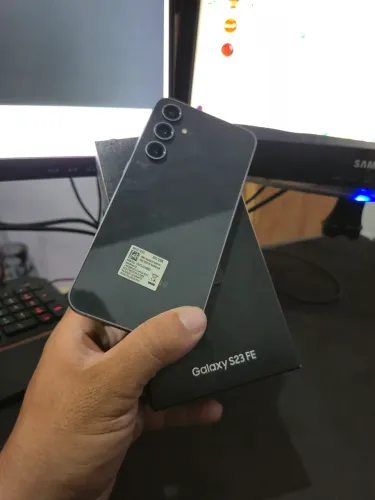 S23 FE 128GB - CINZA 1 ANO DE USO