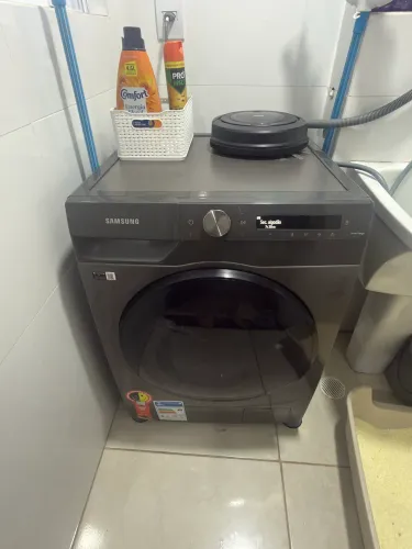 LAVA E SECA SAMSUNG ECO BUBLLE 13KG INOX WD13T504DBN/AZ 127V