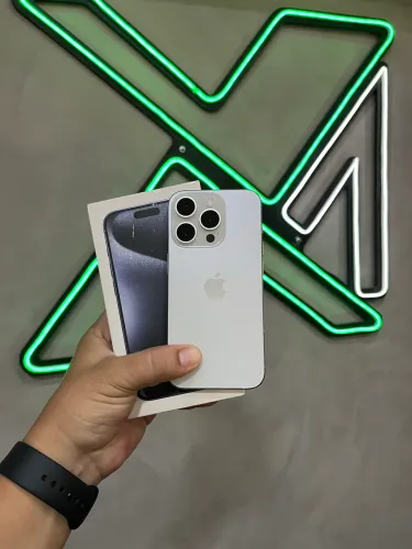 iPhone 15 Pro / PRATA 128GB VEM PRA X1 ! 