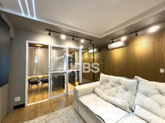 Apartamento Jardim Goiás 1 quarto suíte, lavabo, sala, projeto luminotécnico, varanda, coz