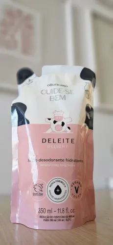 Refil creme O Boticário deleite 
