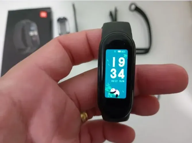 Mi Band 5 com pulseiras com 10 Cores Novas