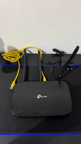 Roteador TP-Link Wi-Fi com 3 Antenas