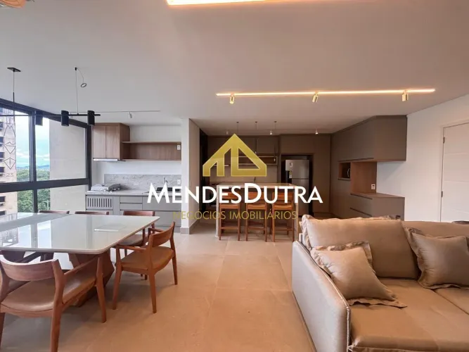Apartamento mobiliado para alugar no bairro São Dimas com 3 suítes - Piracicaba-SP