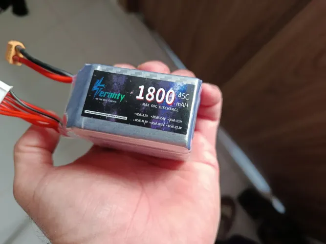 Bateria lipo 6s 1800mha
