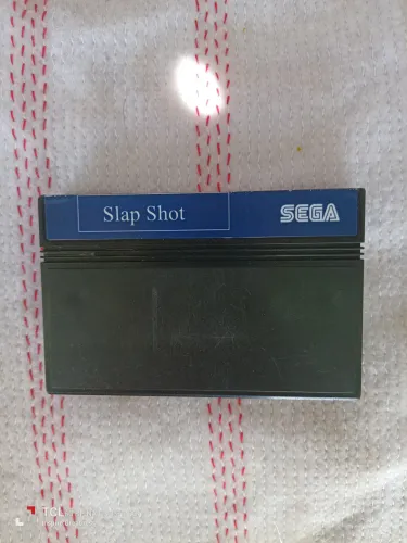 Game ou jogo - Slap Shot - Master System (Cartucho Original) - Tectoy