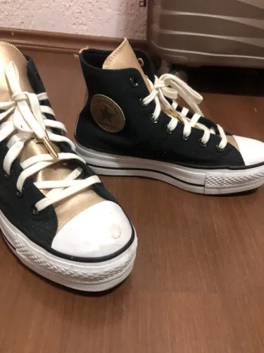 Tênis all star plataforma