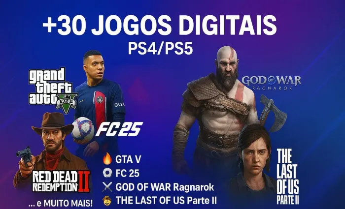 Jogos P/ PS4 e ps5 tops