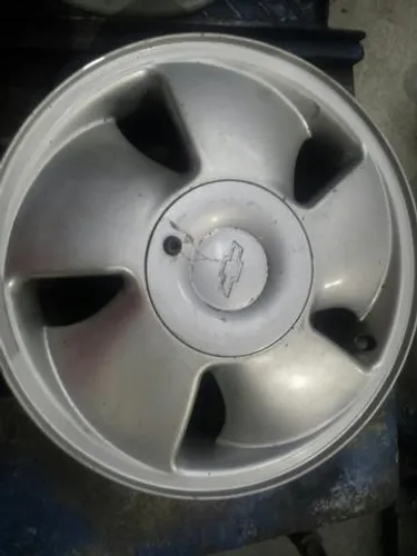 Roda aro 14 Vectra GSI Prata catavento 4X100 jogo de rodas
