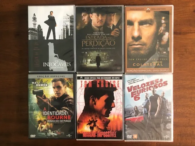 64 DVDs nacionais muitos clássicos