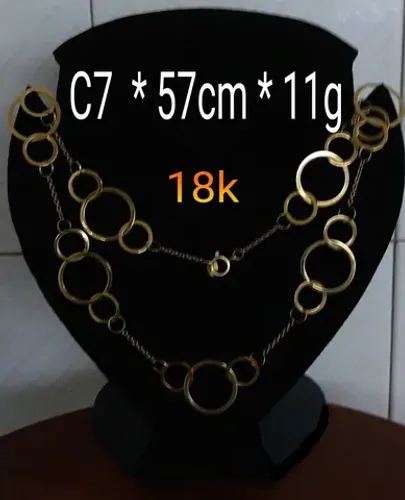 CORDÃO DE OURO 18K.