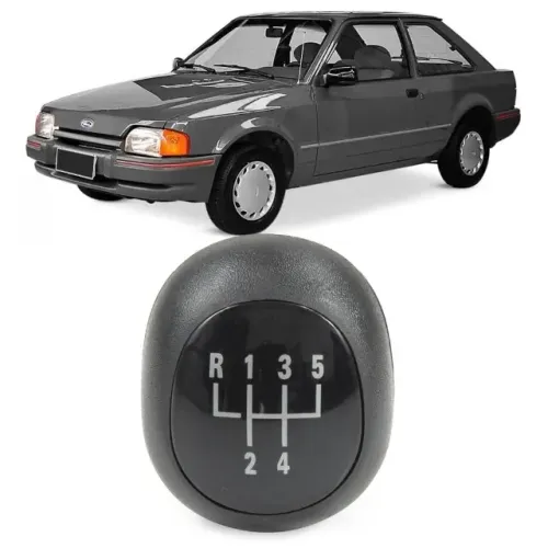 Bola de Câmbio Ford Escort 1993 à 1996 - Preto - N300509