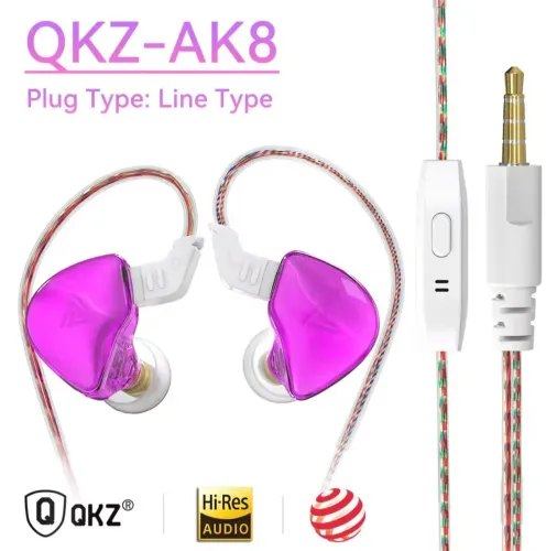 FONE DE OUVIDO QKZ AK8 LANÇAMENTO