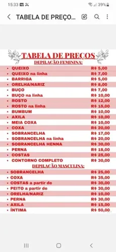 Depilacao masculina e feminina 