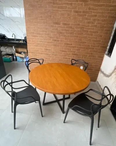 Mesa Industrial Rústica