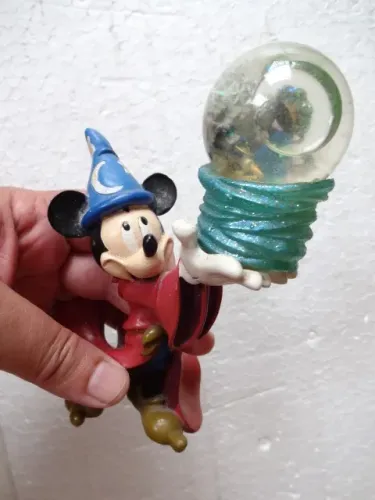 Mickey Feiticeiro - Disney  (Item para Colecionadores ou Decoração)