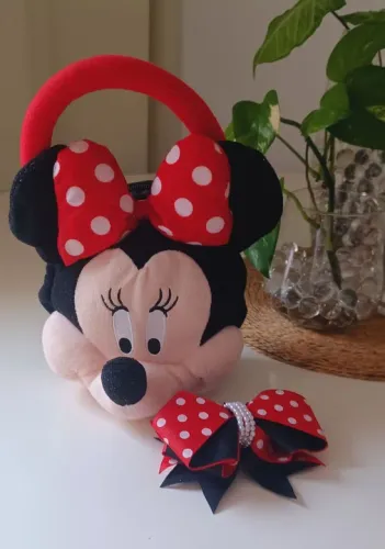 Bolsa original Disney Minie + presilha 