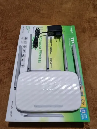 Roteador Wi-Fi TP-Link Archer C60 Dual Band AC1350