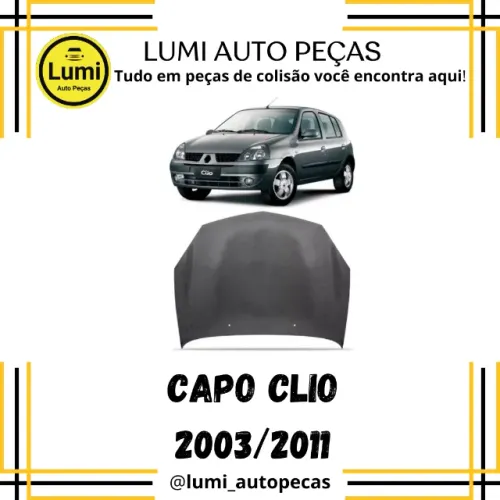Capo Clio 2003/2011 - NOVO 
