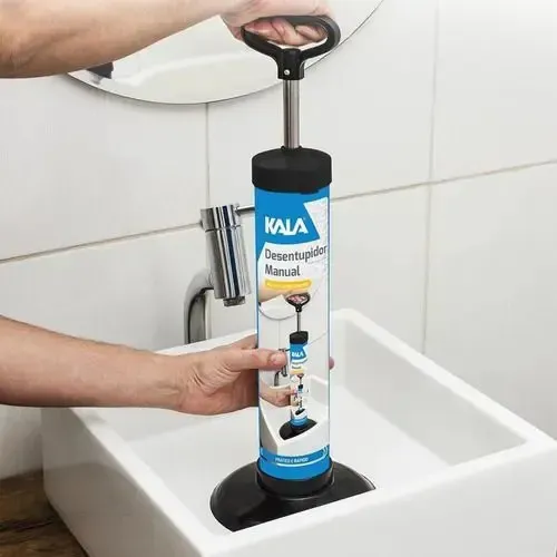 Desentupidor Manual Tipo Bomba Desastacador Kala 914231 47cm