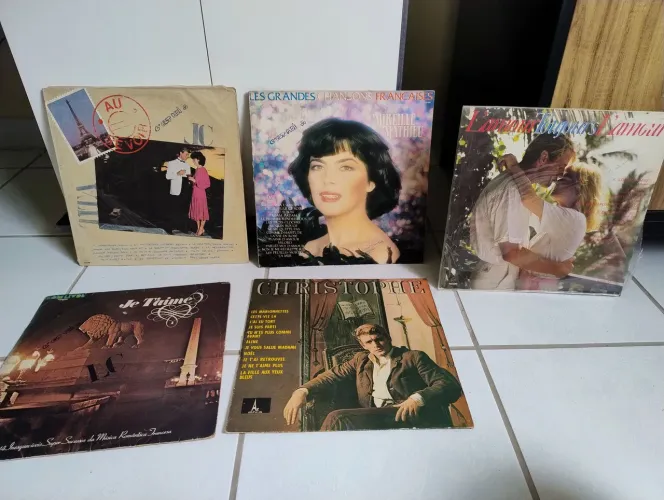 Lps Vinil Antigos - Franceses