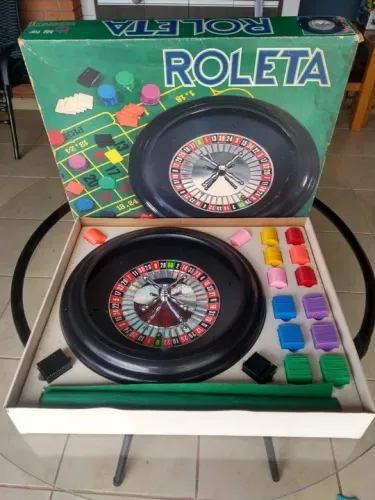 ROLETA BIG TOY BRINQUEDO ANOS 80
