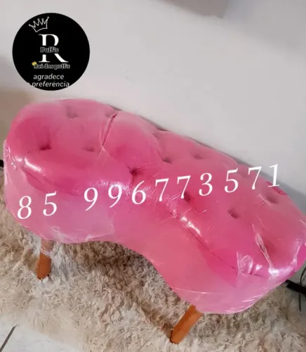 Magnífico puff 2 lugares 