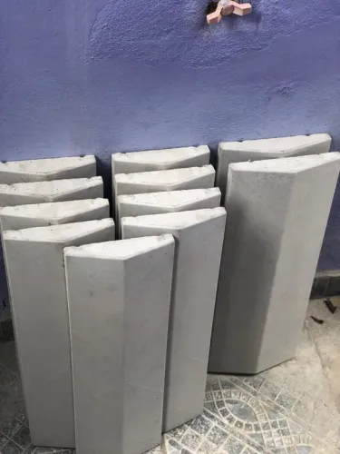 Pingadeira de concreto para muro
