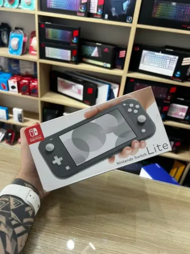 Nintendo Switch Lite 32GB || Cinza || Desbloqueado || Até 12x sem juros || Loja Física