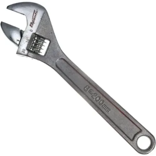 Chave Inglesa Ajustável 8 POL 200 mm Aço CRV Cromada Sparta
