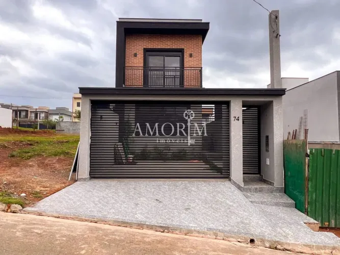 CASA À VENDA EM CONDOMÍNIO FECHADO COM 3 DORMITÓRIOS - NOVA JAGUARI