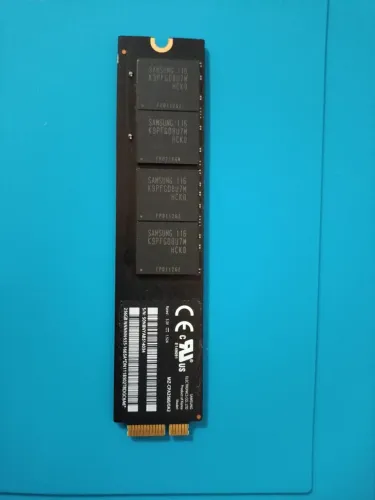 SSD NVMe Samsung 256GB para Mac 