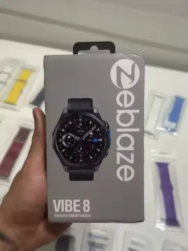 Smartwatch Zeblaze Vibe 8 - Saúde Completa e Resistência Militar