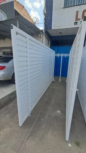 Portão correr 4,00 x 2,10 NOVO EM LOJA.