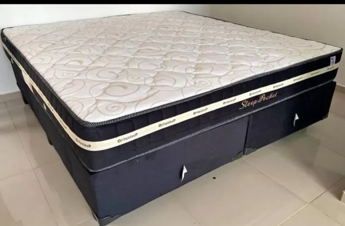 Cama Super King gigante nova