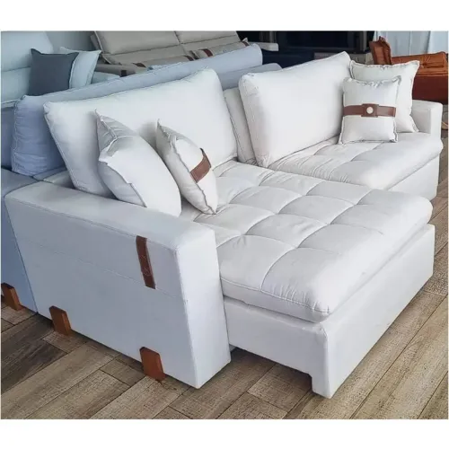 Sofá Cama Retrátil Zeus 2.20m Inn - Entrega Rápida